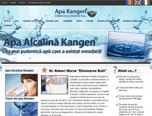 Tablet Screenshot of apaviekangen.ro